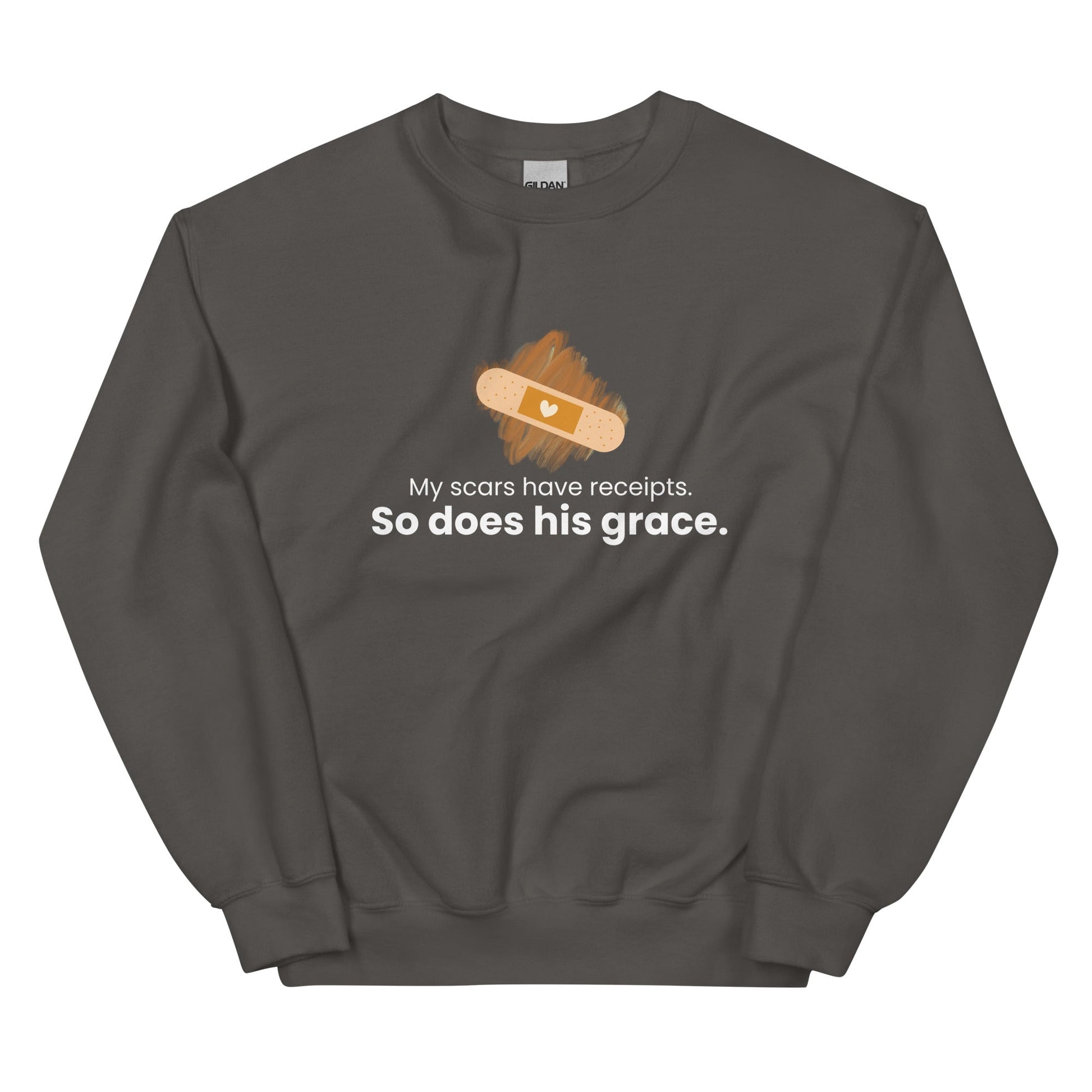 Scars Have Receipts Sweatshirt - Smith's Tees