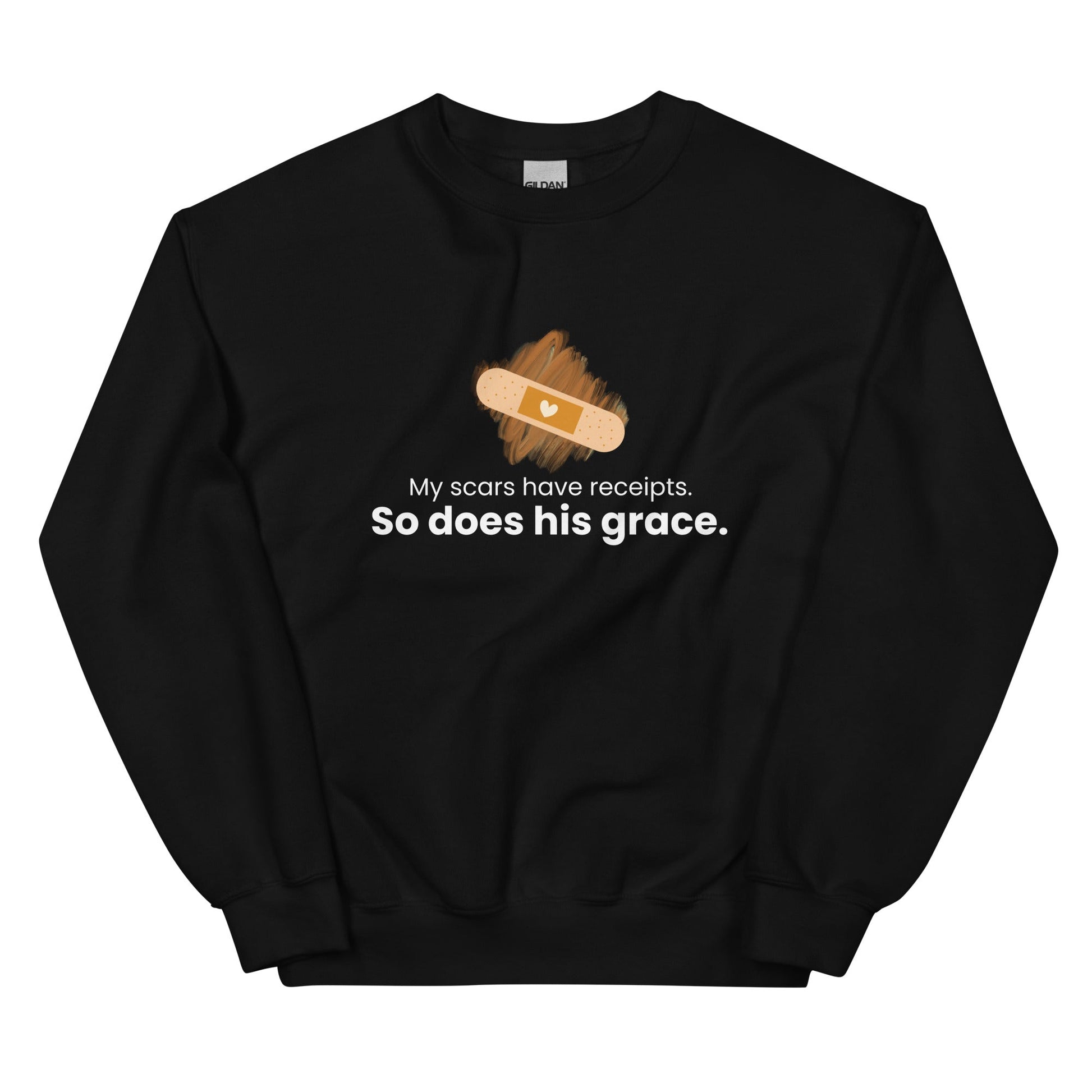 Scars Have Receipts Sweatshirt - Smith's Tees