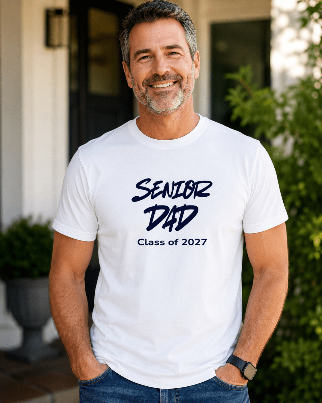 Senior Dad Class of 2027 T-Shirt - Smith's Tees