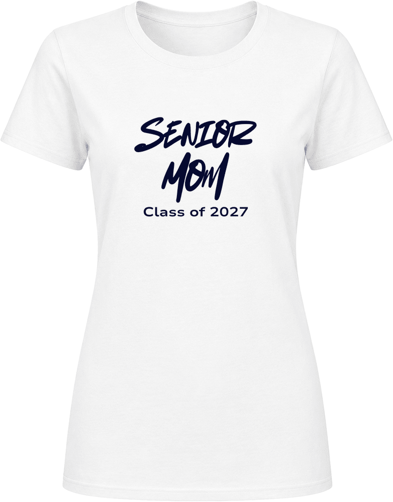 Senior Mom Class of 2027 T-Shirt - Smith's Tees