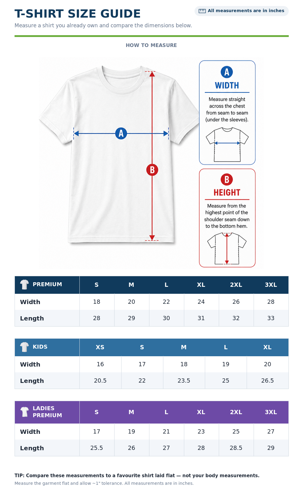Size Guide