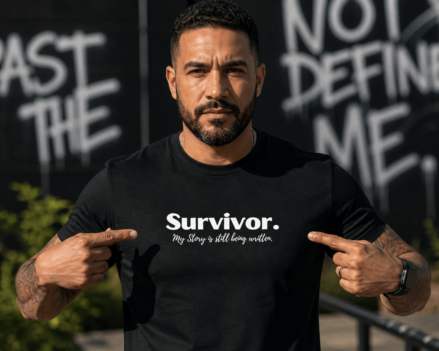 Survivor - My Story Is Still Being Written - Inspiring Statement T-Shirt | Unisex - Smith's Tees