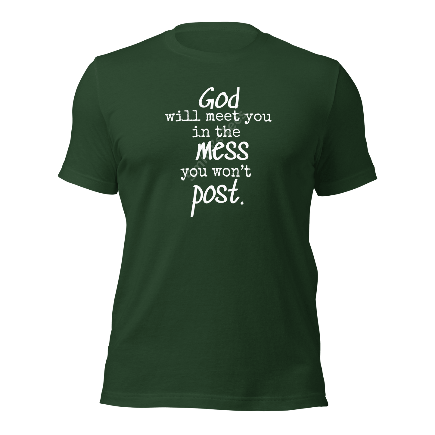 The Mess You Won't Post Tee - Smith's Tees