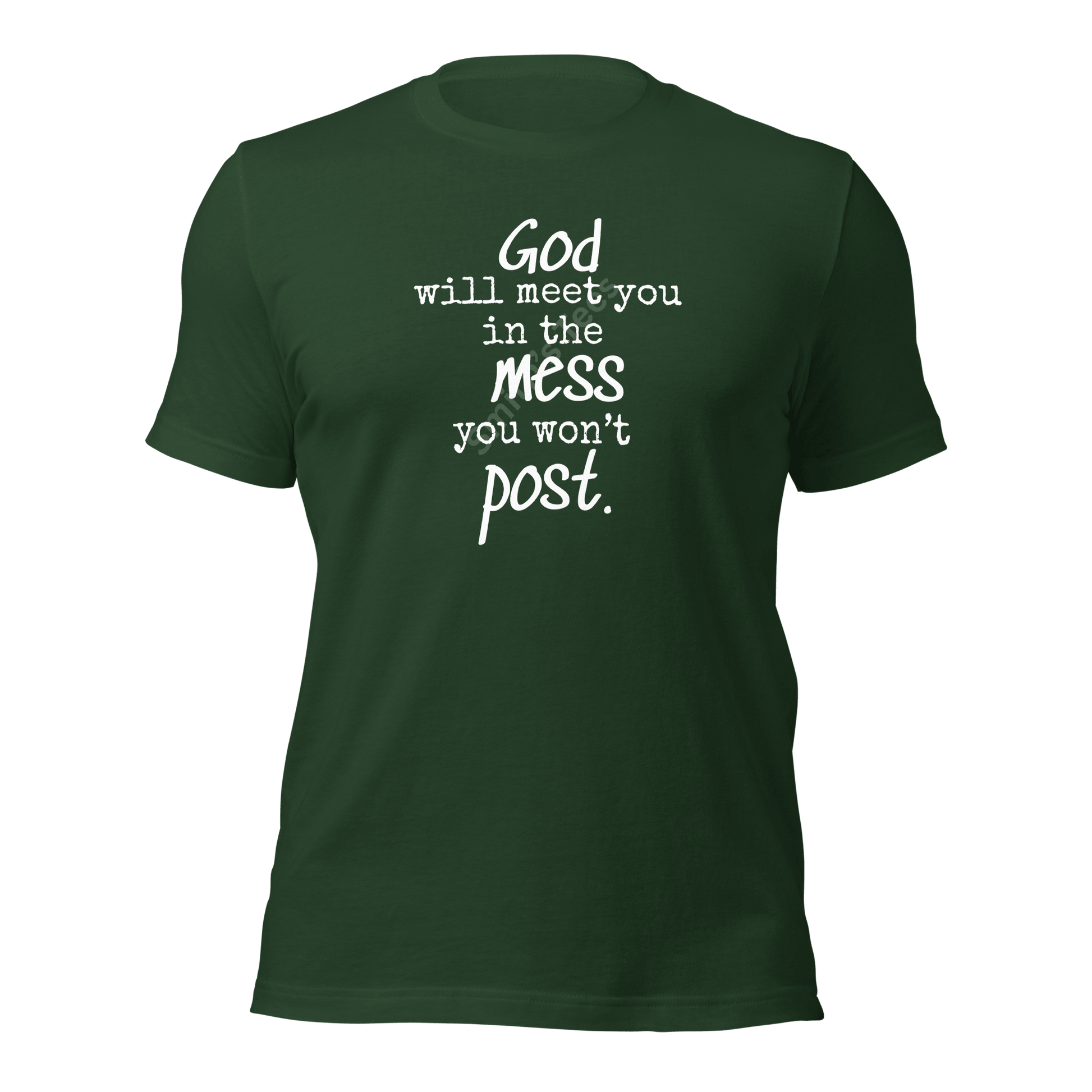 The Mess You Won't Post Tee - Smith's Tees