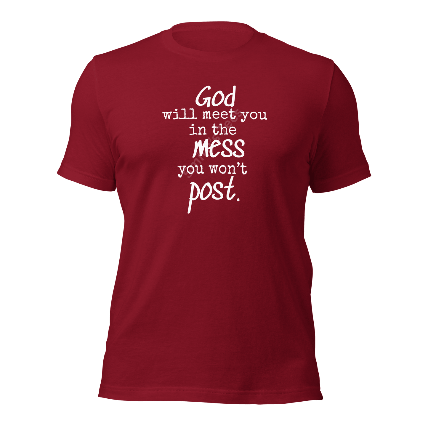 The Mess You Won't Post Tee - Smith's Tees