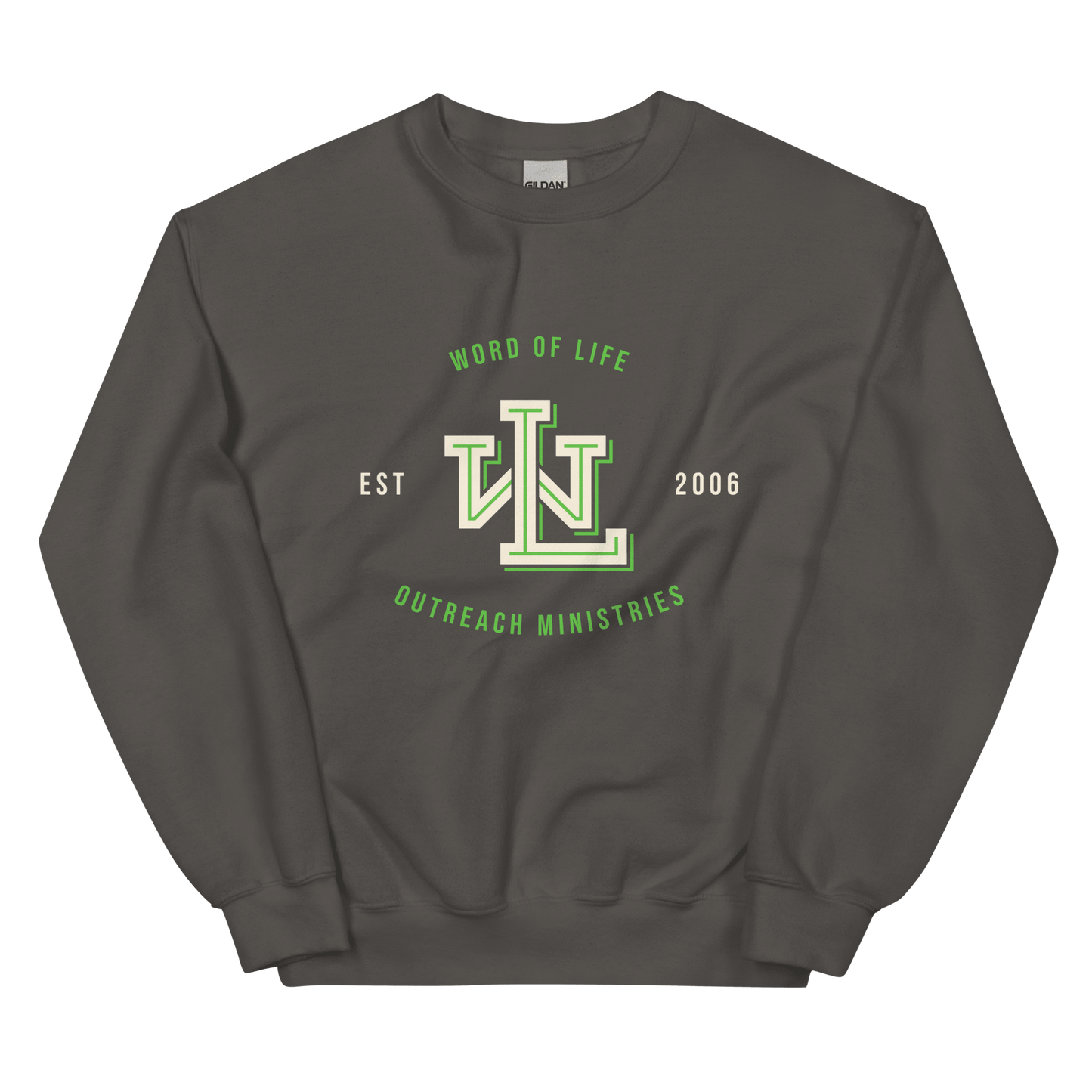 Word Of Life Outreach Ministries Signature Crest Sweatshirt - Smith's Tees