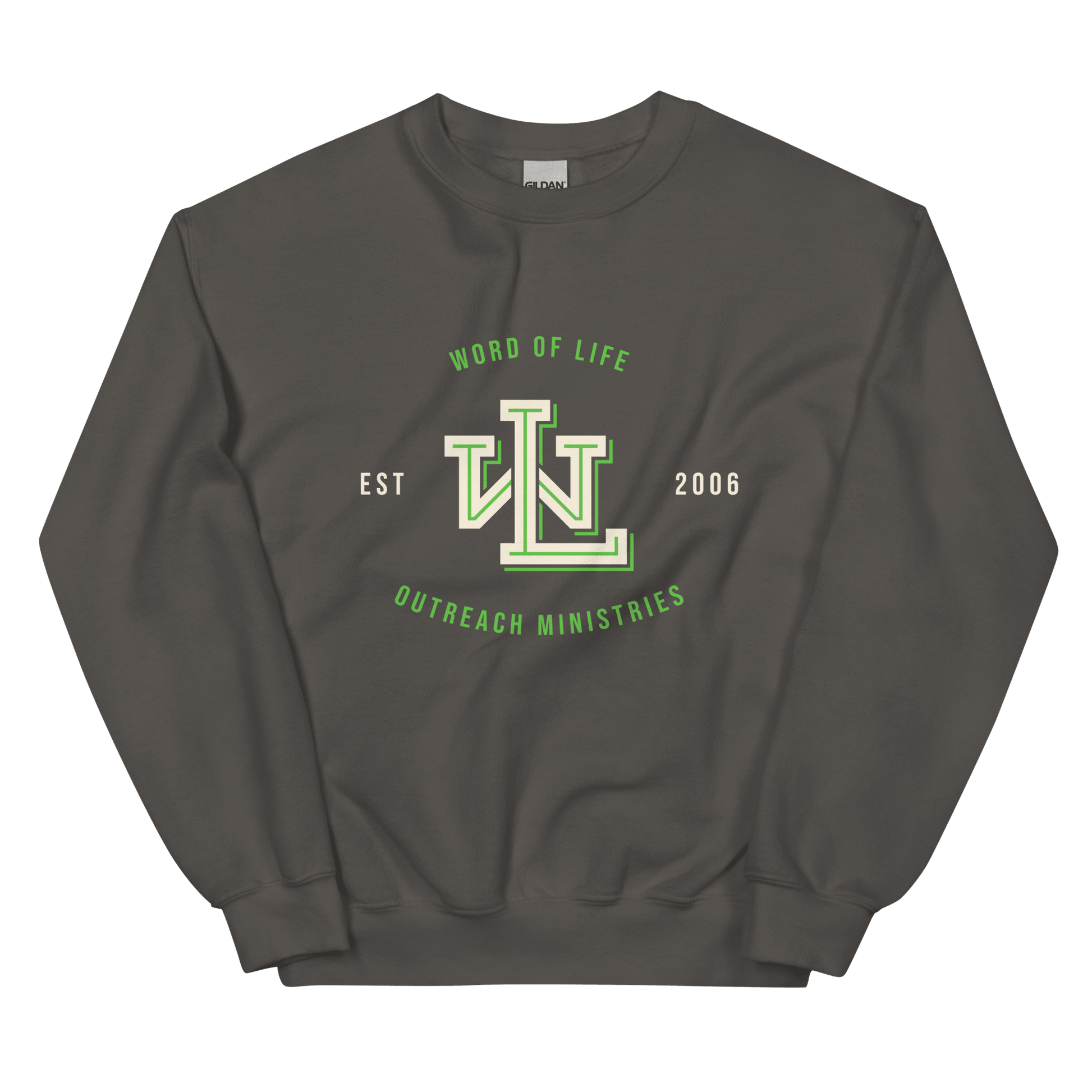 Word Of Life Outreach Ministries Signature Crest Sweatshirt - Smith's Tees