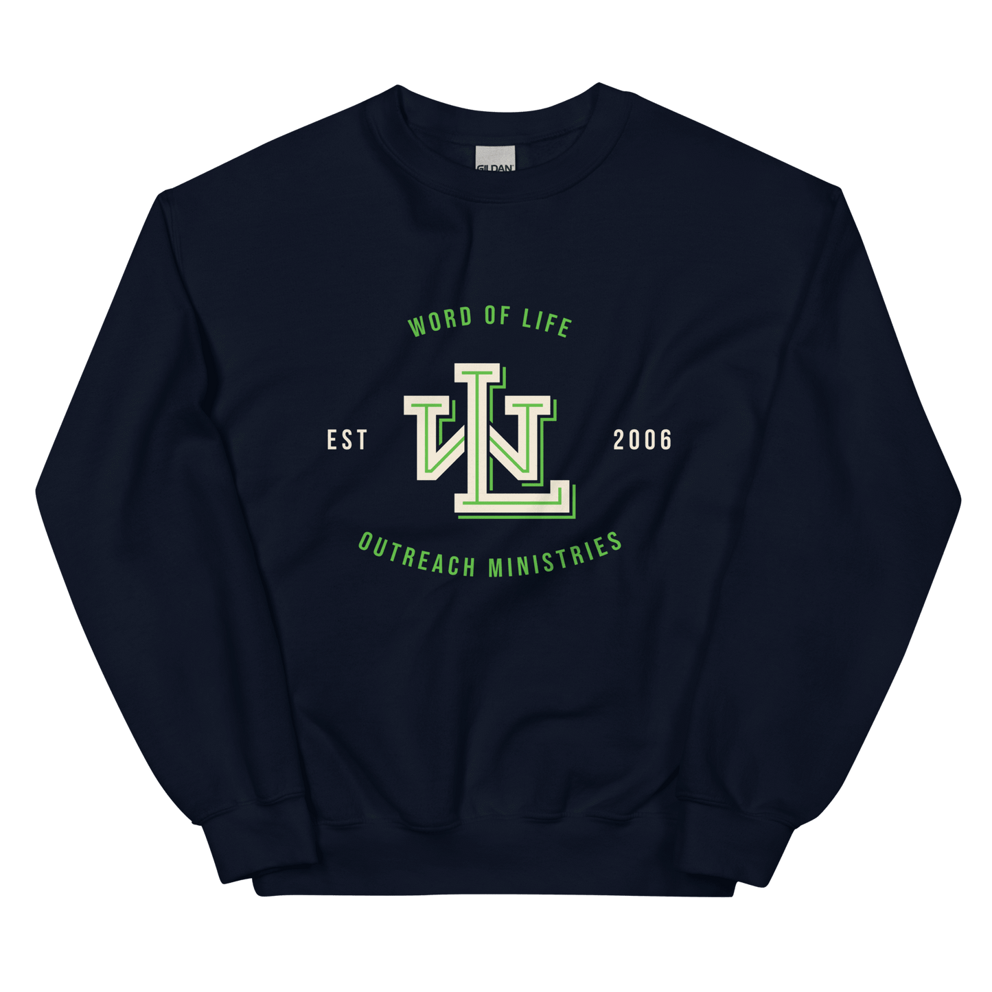 Word Of Life Outreach Ministries Signature Crest Sweatshirt - Smith's Tees