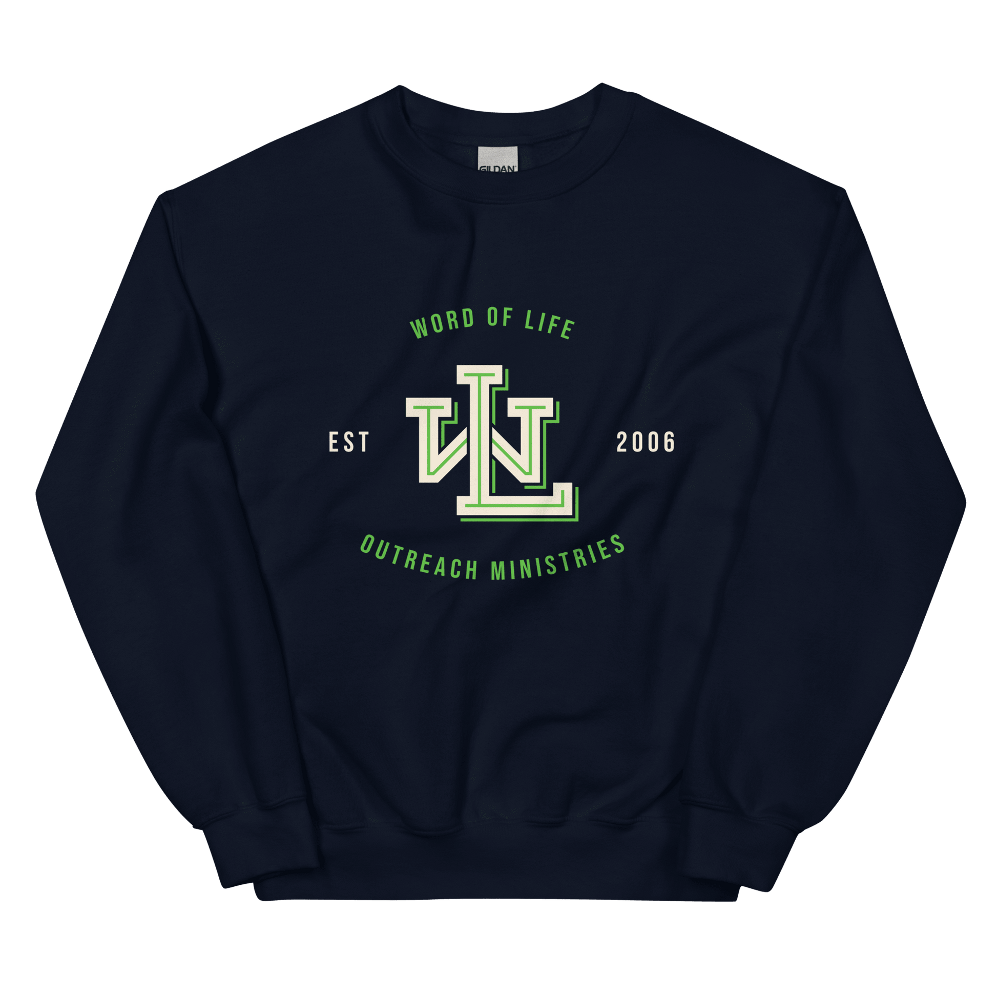 Word Of Life Outreach Ministries Signature Crest Sweatshirt - Smith's Tees