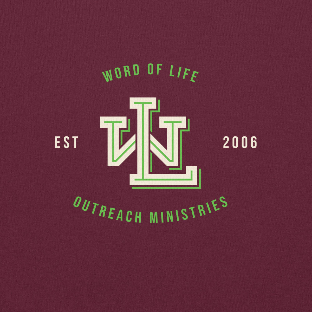 Word Of Life Outreach Ministries Signature Crest Sweatshirt - Unisex - Smith's Tees