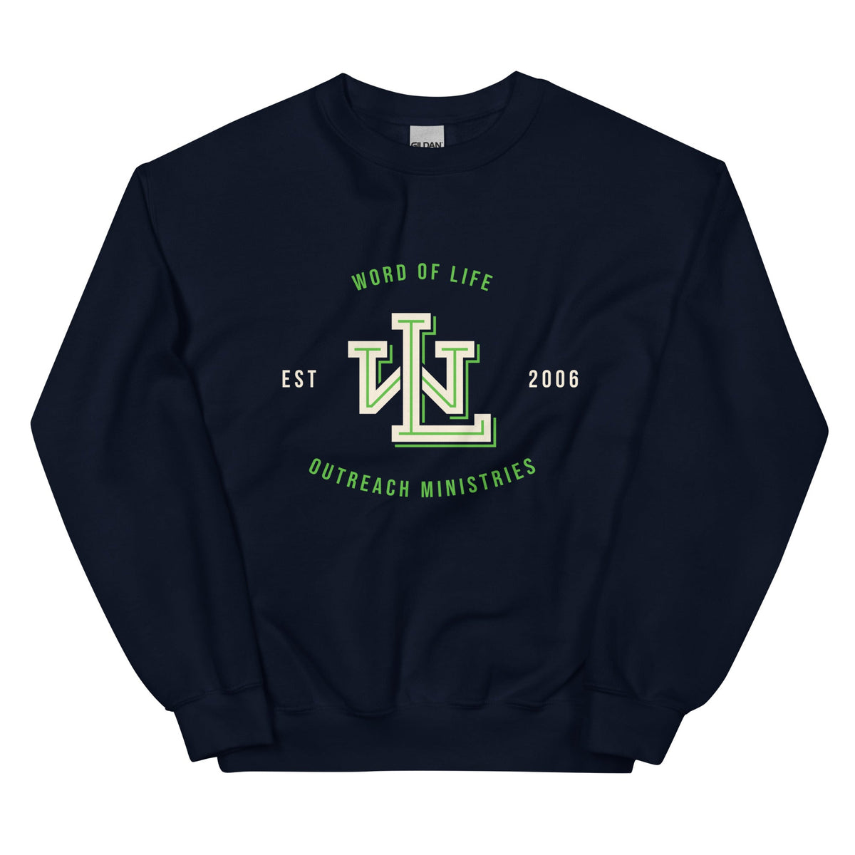 Word Of Life Outreach Ministries Signature Crest Sweatshirt - Unisex - Smith's Tees