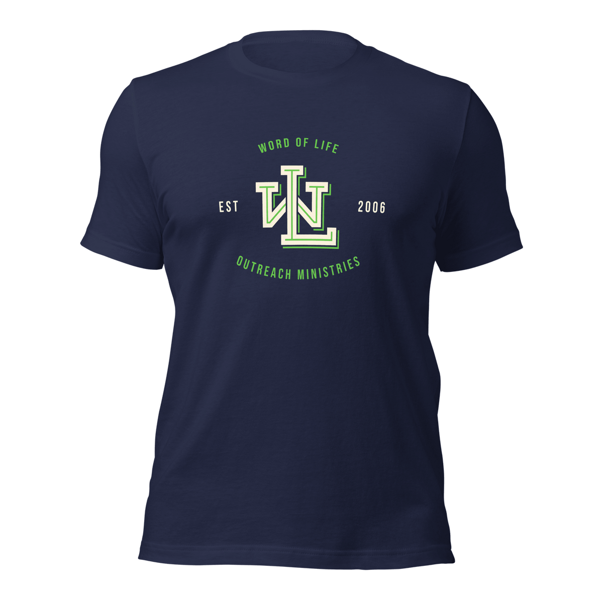 Word Of Life Outreach Ministries Signature Crest Tee - Smith's Tees
