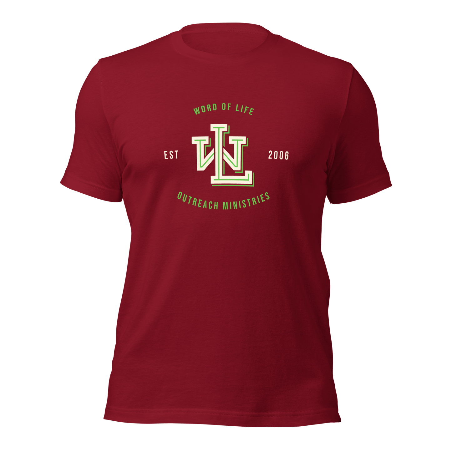 Word Of Life Outreach Ministries Signature Crest Tee - Unisex - Smith's Tees