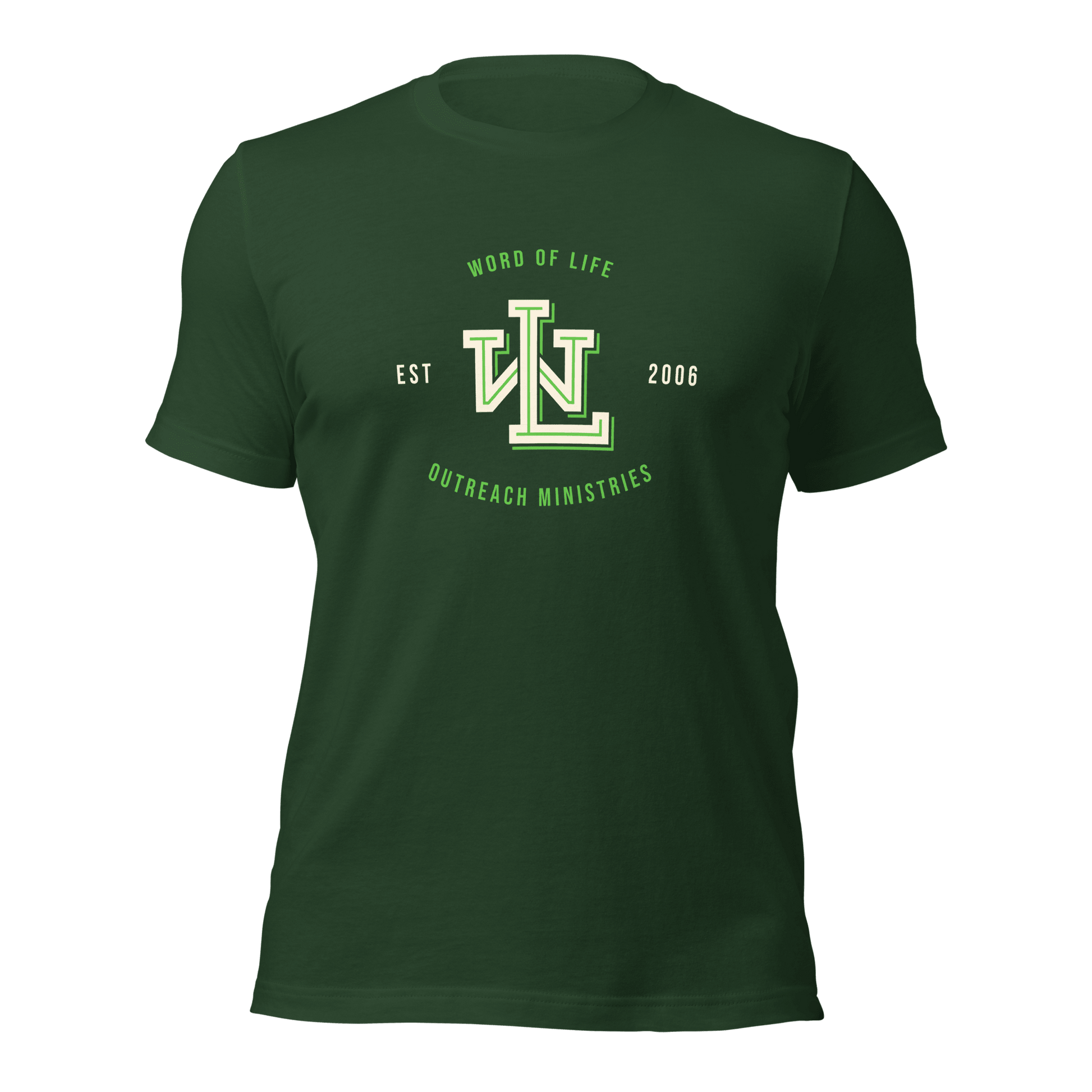 Word Of Life Outreach Ministries Signature Crest Tee - Unisex - Smith's Tees
