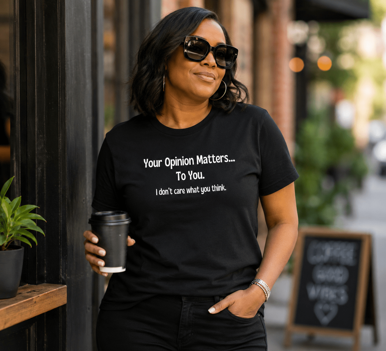 Your Opinion Matters – To You | Funny Sarcastic Statement T-Shirt | Unisex - Smith's Tees
