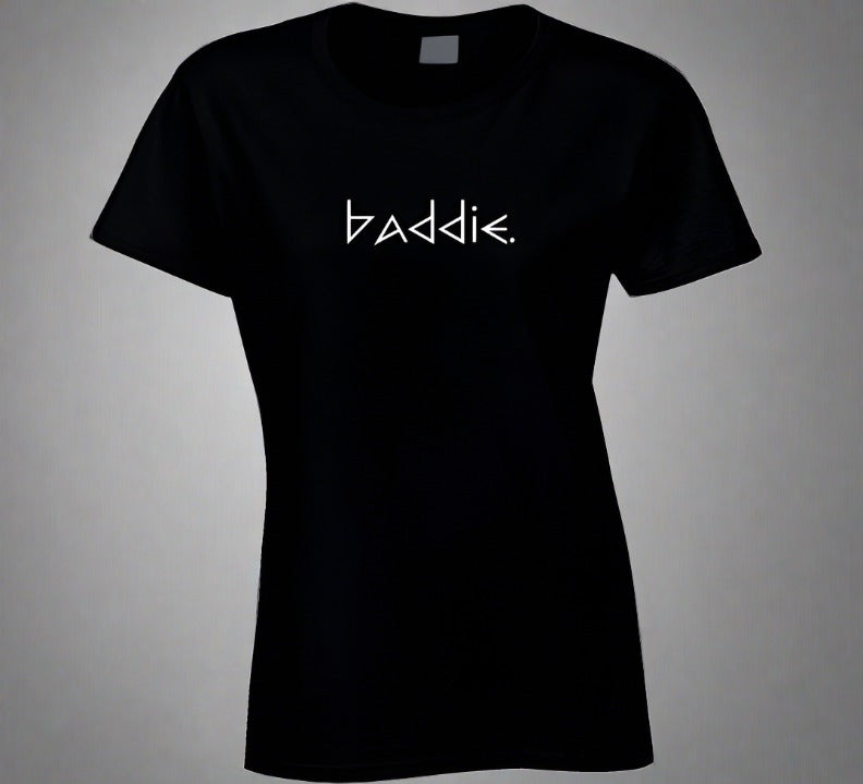 Baddie Black Statement Tee - Unleash Your Inner Diva - Smith's Tees