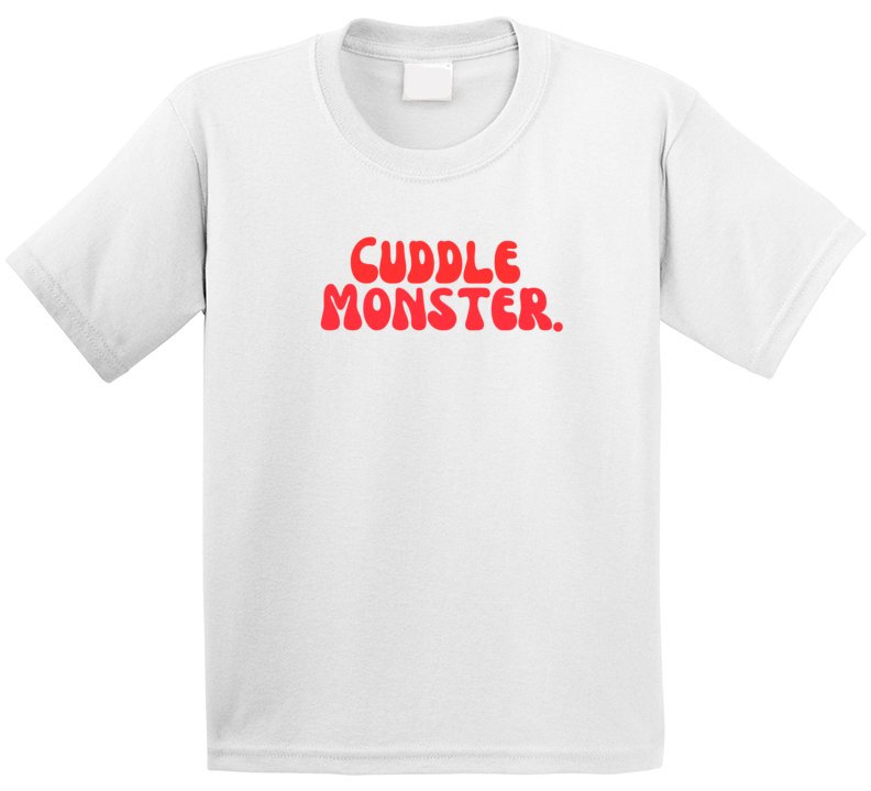 Cuddle Monster - Kid's Valentine's Day Shirt - Unisex - Smith's Tees