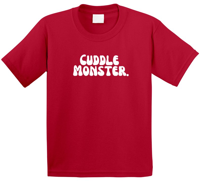 Cuddle Monster - Kid's Valentine's Day Shirt - Unisex - Smith's Tees