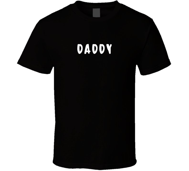 Daddy Statement T-Shirt - Black/White - Men's - Smith's Tees