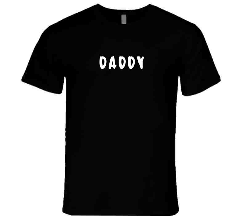 Daddy Statement T-Shirt - Black/White - Men's - Smith's Tees