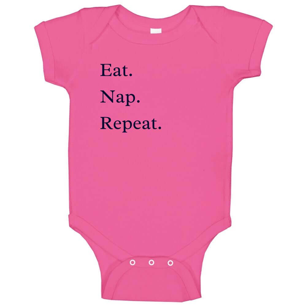 Eat. Nap. Repeat. Infant Bodysuit - Future Foodie Baby One Piece - Unisex - Smith's Tees