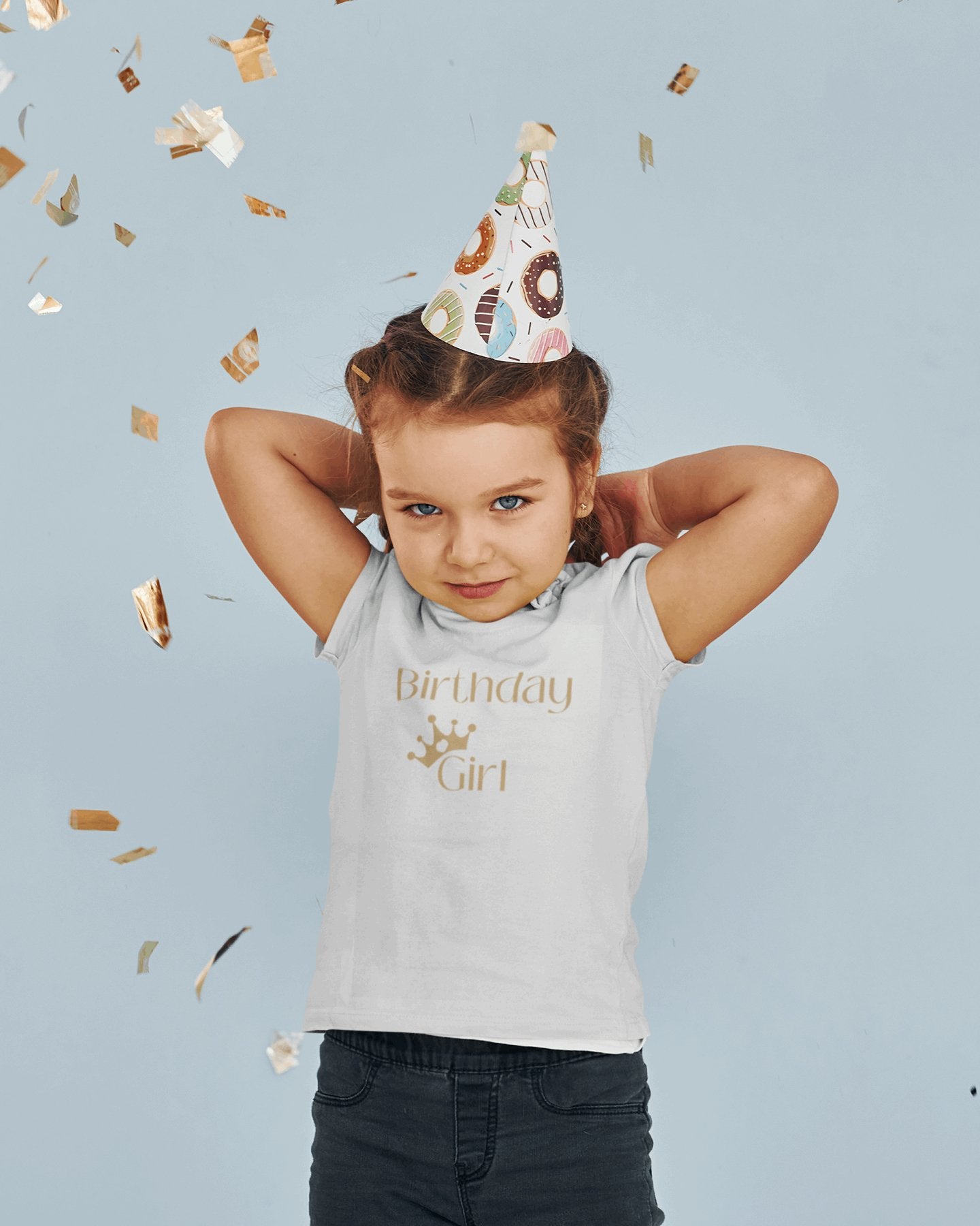 Girl's Birthday T-Shirt - Birthday Girl With Crown - Smith's Tees