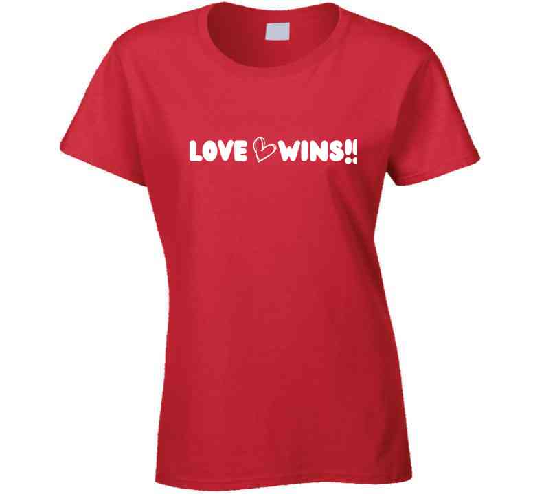 Love Wins Statement Shirt - Unisex - Smith's Tees