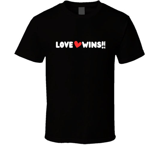 Love Wins Statement Shirt - Unisex - Smith's Tees
