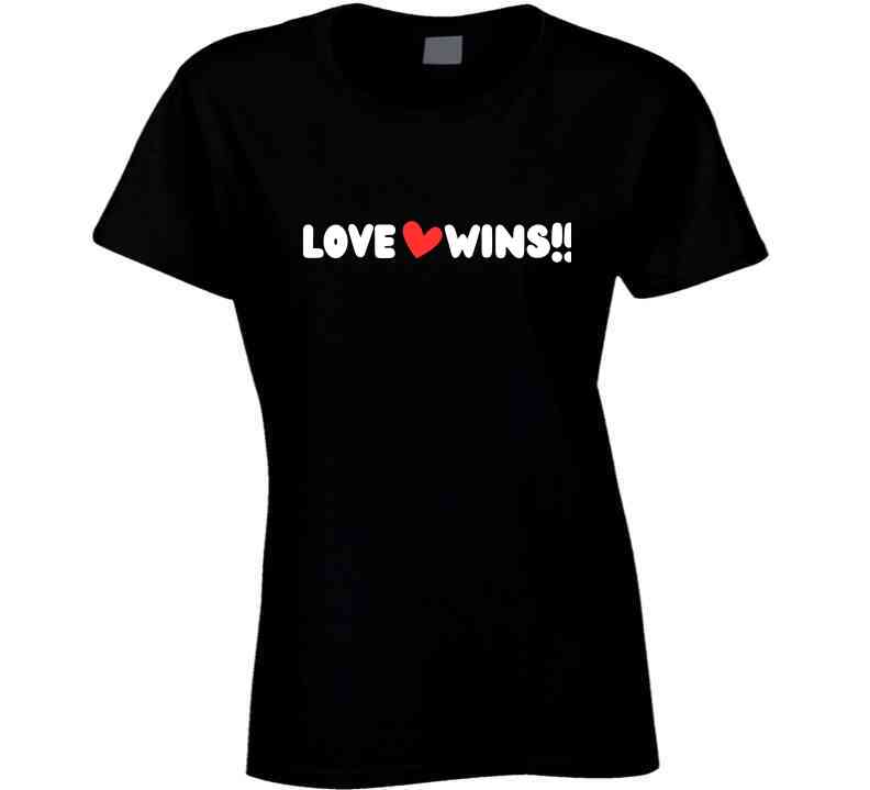 Love Wins Statement Shirt - Unisex - Smith's Tees