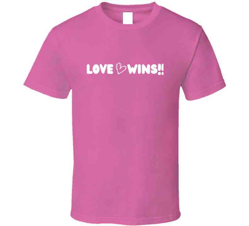 Love Wins Statement Shirt - Unisex - Smith's Tees