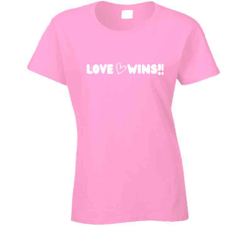 Love Wins Statement Shirt - Unisex - Smith's Tees