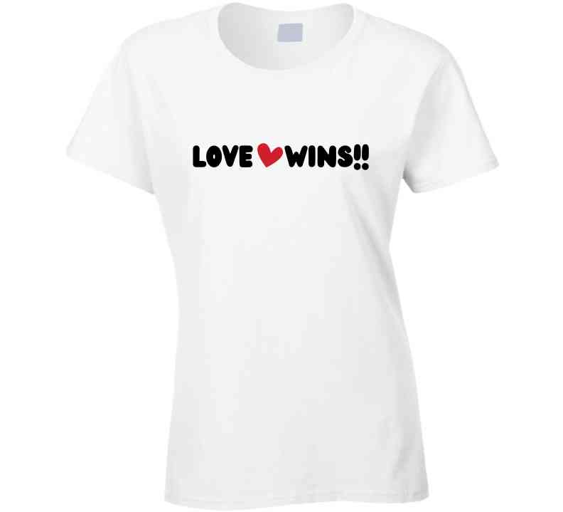 Love Wins Statement Shirt - Unisex - Smith's Tees