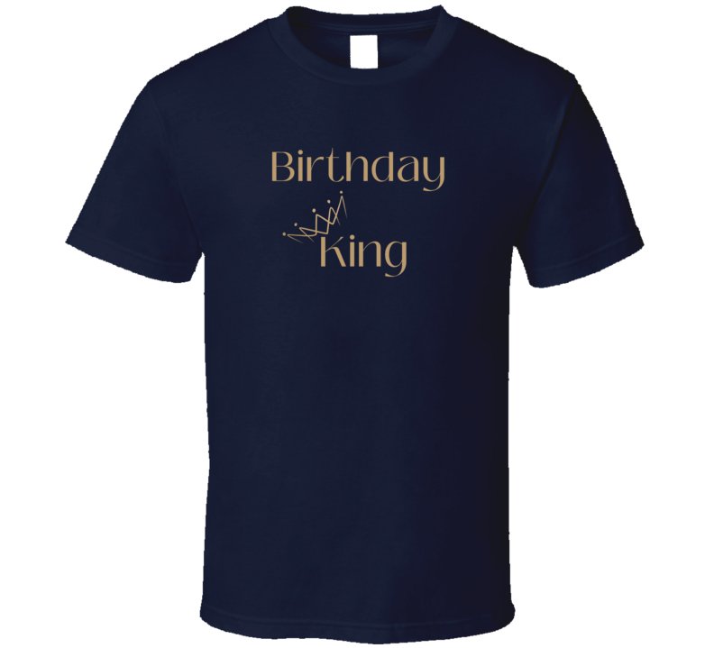 Men's Birthday T-Shirt - Birthday King - Smith's Tees