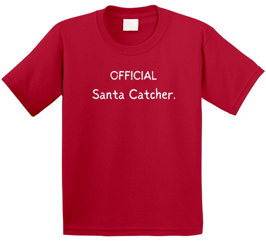 Official Santa Catcher Shirt - Unisex - Youth - Smith's Tees