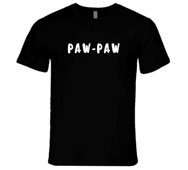 Paw-Paw Statement T-Shirt - Black/White - Men's - Smith's Tees