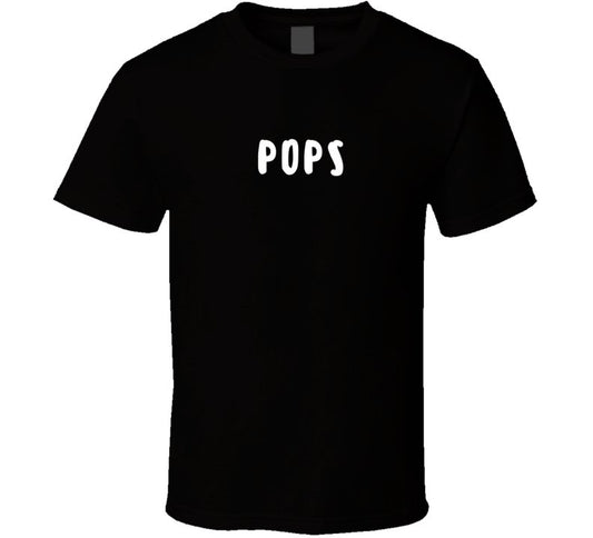 Pops Statement T-Shirt - Black/White - Men's - Smith's Tees