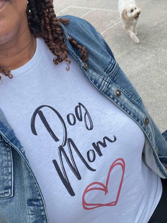 Stylish Dog Mom Shirt for Pet Enthusiasts - Ladies' - Smith's Tees